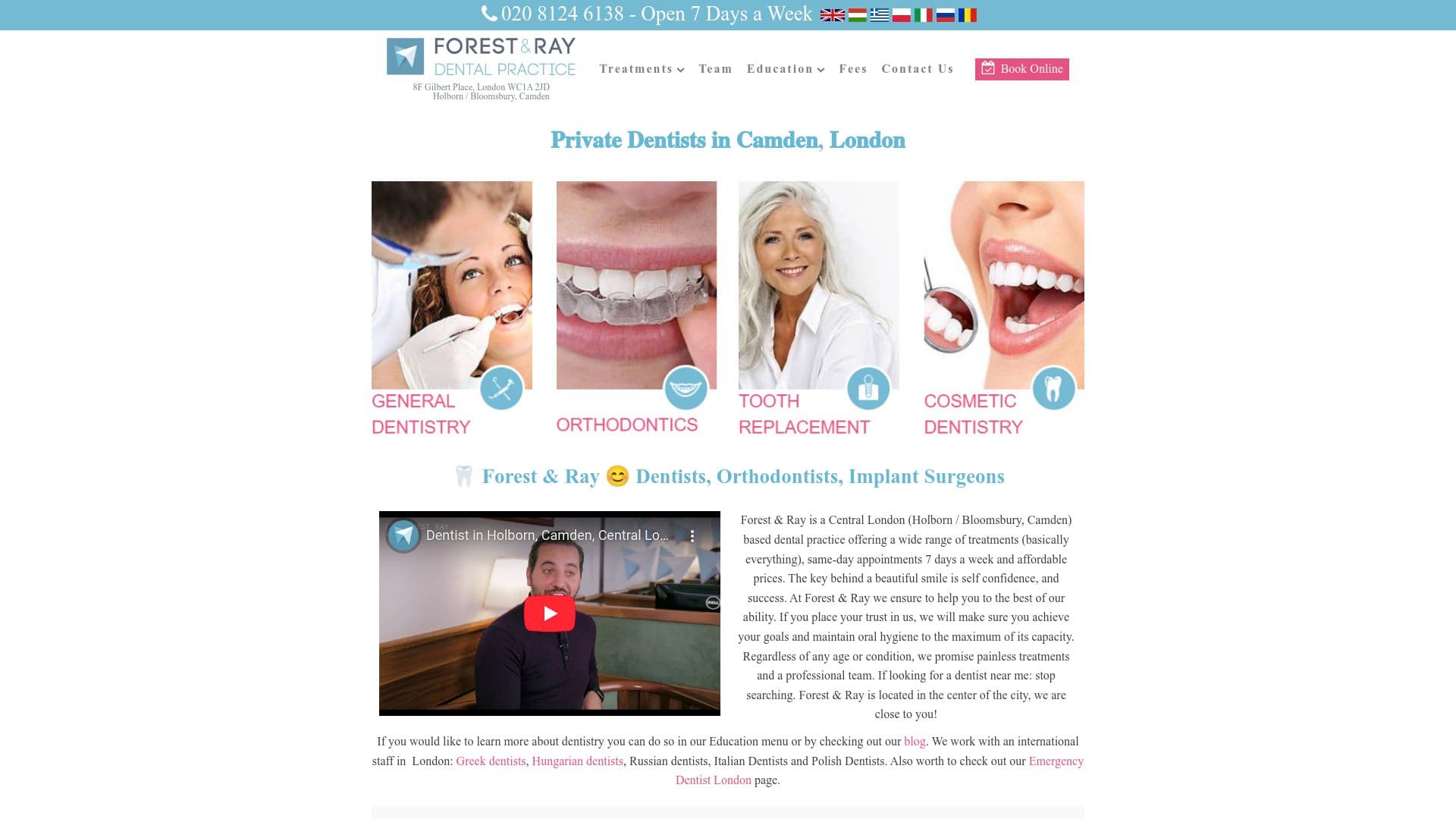 🦷 Forest & Ray 😊 Dentists, Orthodontists, Implant Surgeons