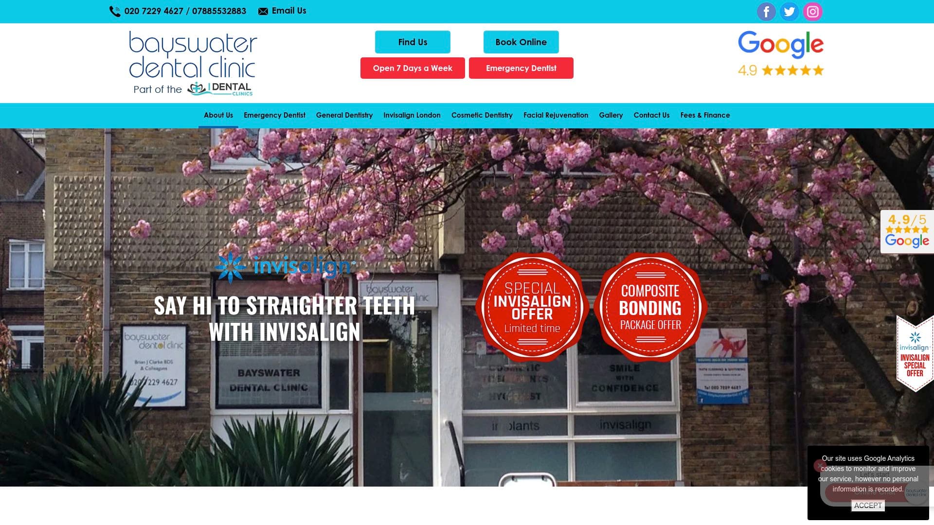 Bayswater Dental Clinic - Emergency Dentist and Invisalign Braces London