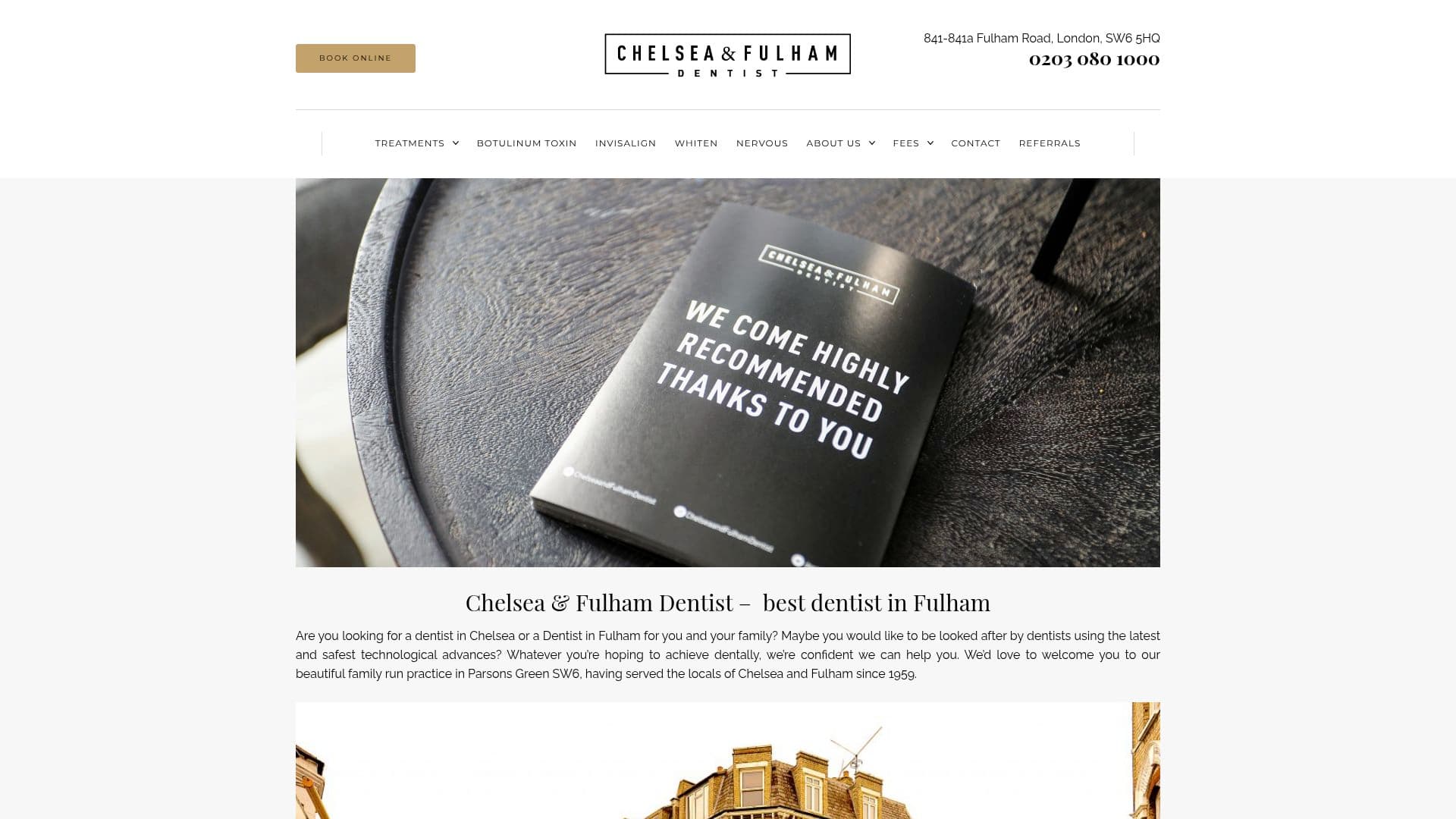 Chelsea and Fulham Dentist