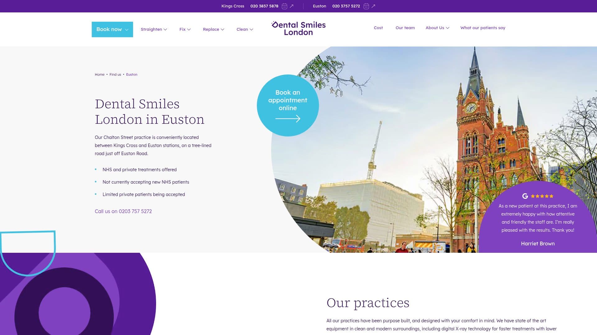 Dental Smiles London Chalton Street | The home of kind & gentle dentists