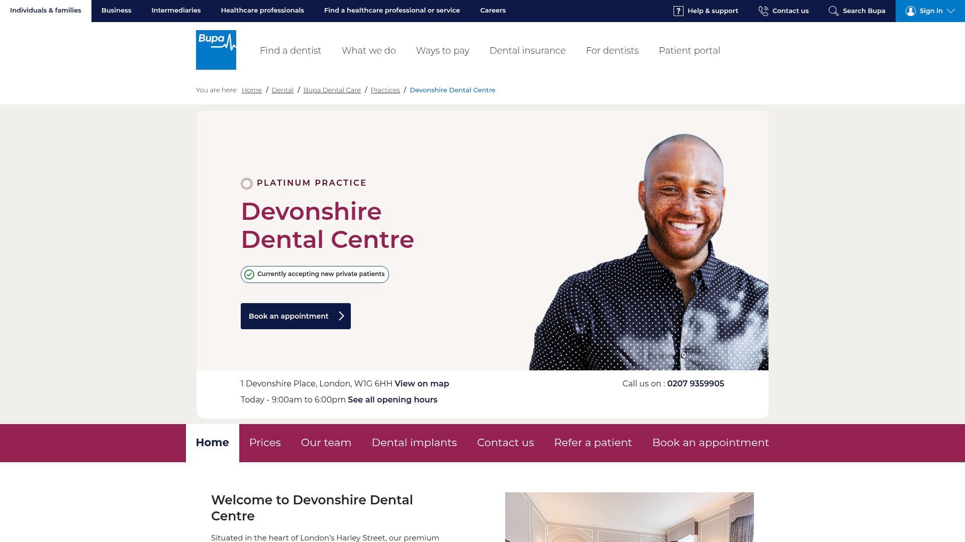 Devonshire Place Dental Centre