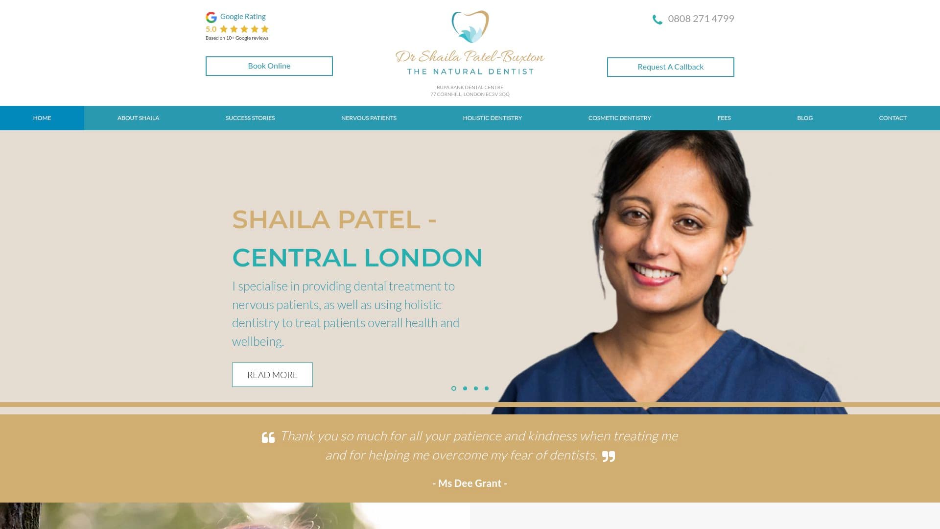 Dr Shaila Patel-Buxton | The Natural Dentist
