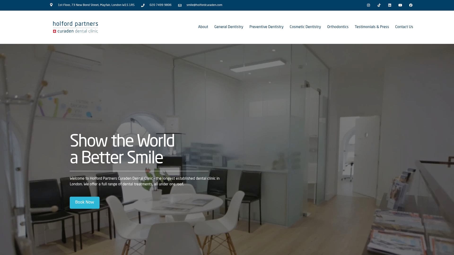 Holford Partners Curaden Dental Clinic