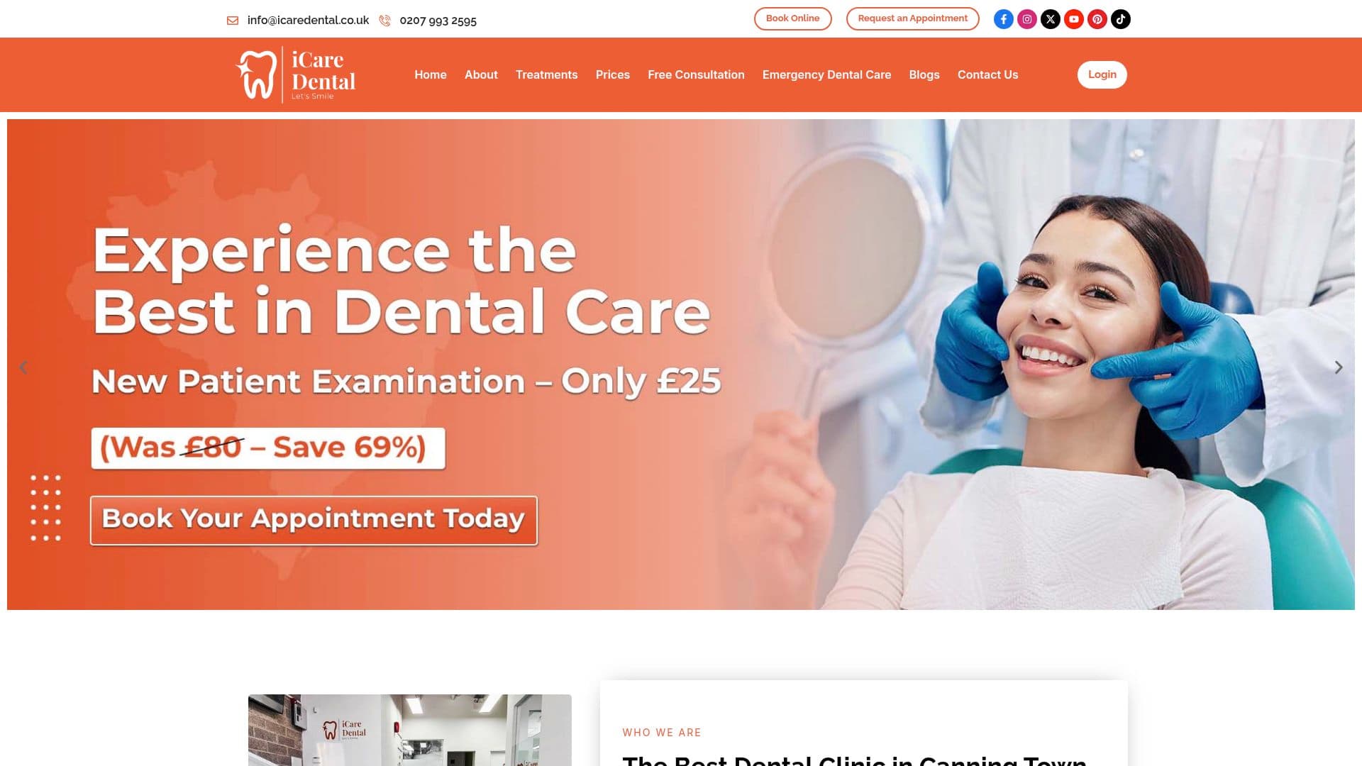 iCare Dental - Best Dental Clinic in London | Private Dentist