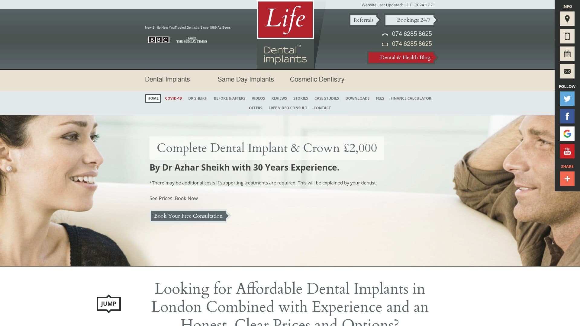 Life Dental Implants (by Dr Azhar Sheikh)