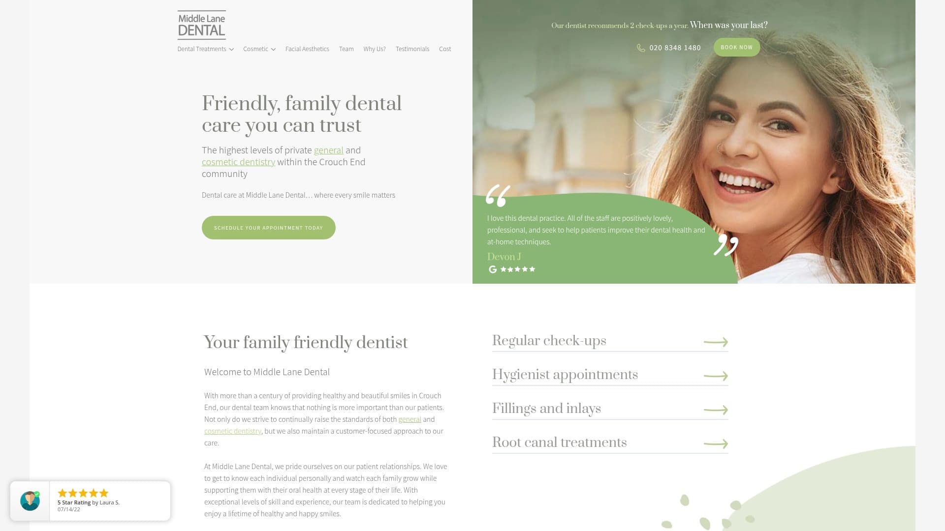 Middle Lane Dental Practice
