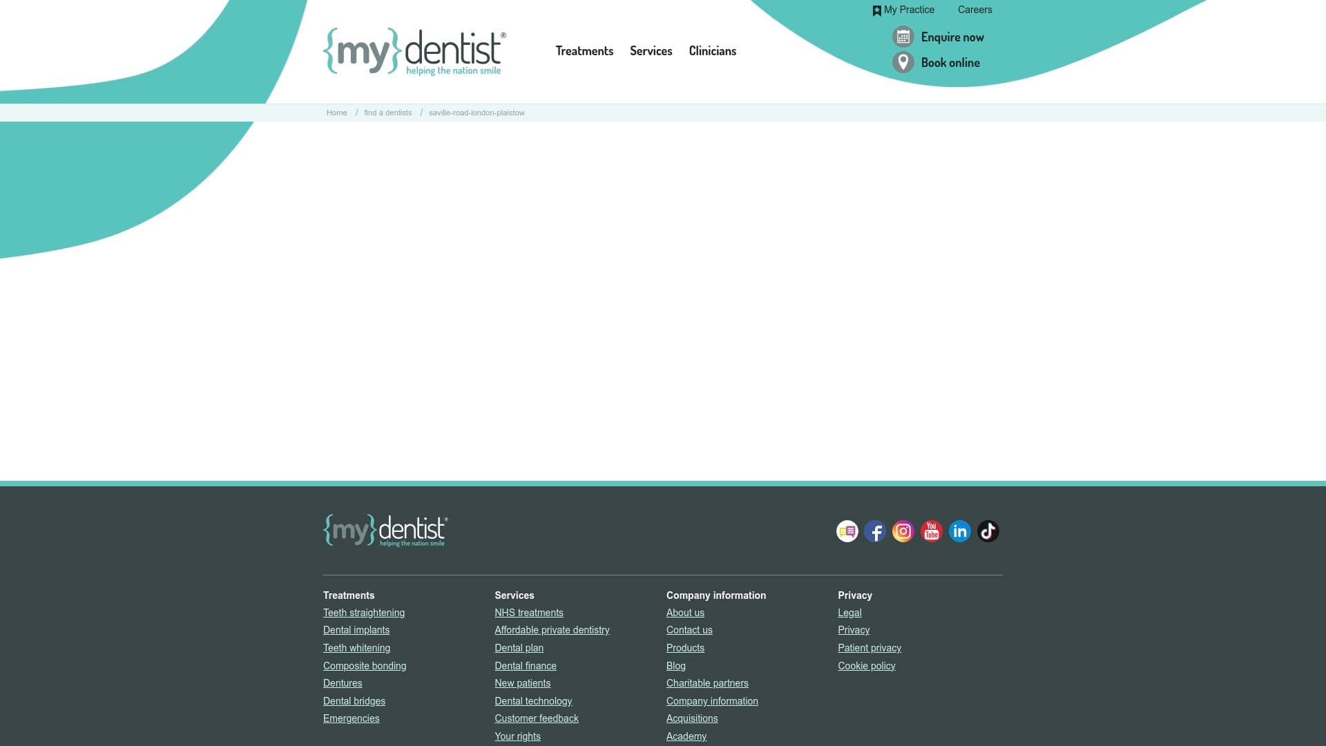 Mydentist, Saville Road, London