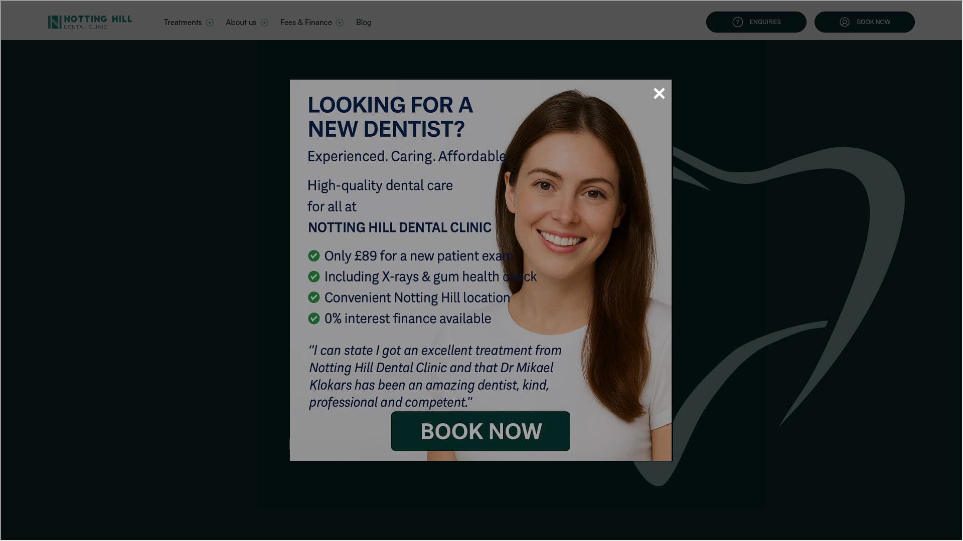 Notting Hill Dental Clinic - Invisalign, Dental Implants, Cosmetic Dentist, Bonding London