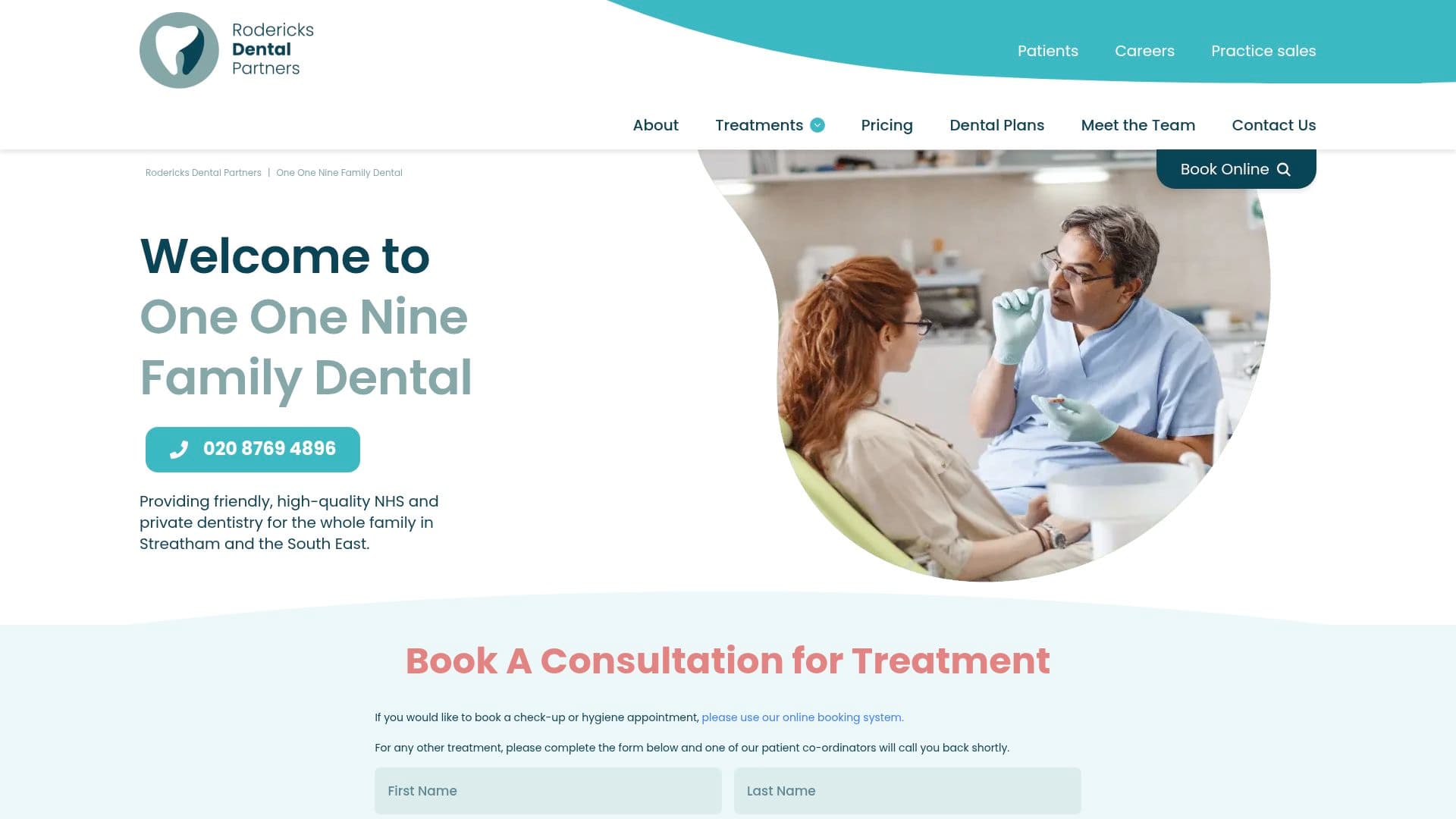 One One Nine Family Dental - Streatham Dentist
