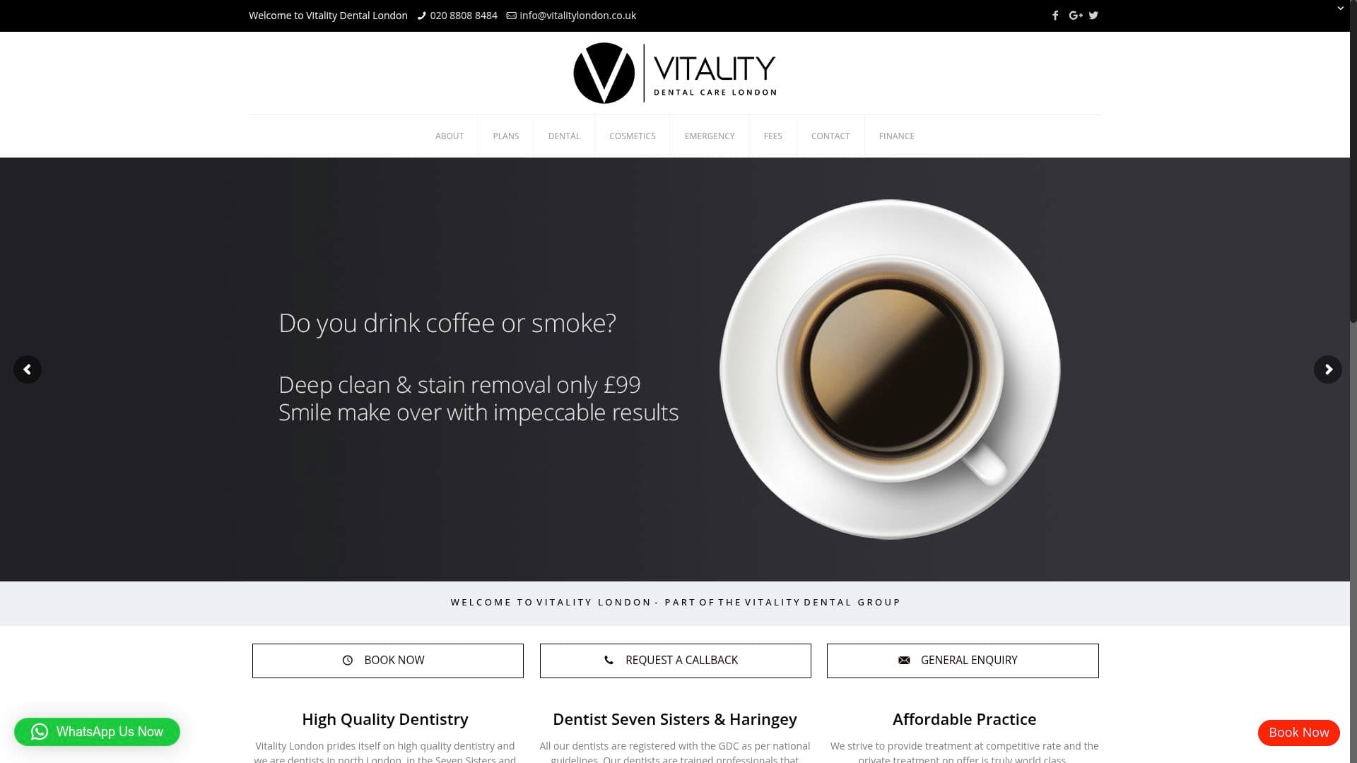 Vitality Dental Care London